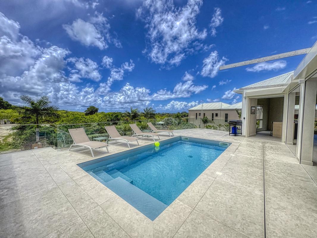 4.Location villa piscine vue mer Saint François Guadeloupe_Piscine 4.Location villa piscine vue mer Saint François Guadeloupe_Piscine